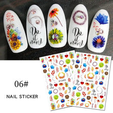 将图片加载到图库查看器,Maple Leaves 3D Nail Stickers Fall Leaf Flowers Line Sliders For Nails Self Adhesive Stickers Autumn Manicuring Decals Transfer Nail Decals Sticker For Pretty Girl Self-Adhesive Nail Decals Designer Nail Stickers for Acrylic
