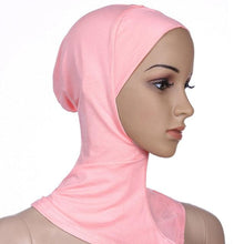 Load image into Gallery viewer, New Luxury Fashion Winter Soft Colorful Inner Hijab Cap Muslim Turban Hijab Caps Muslim Under Scarf Women Lightweight Hijab Bonnet Muslim Women Elegant Scarf Turbans Head For Women Women's Hijabs Hijab Caps Hat For Women