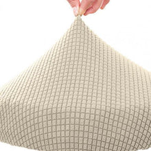 将图片加载到图库查看器,Seat Chair Slipcover Thickened Round Chair Cover Bar Stool Cover Elastic Stretchable Polyester Round Washable Stool Cushion Home Jacquard Bar Stool Covers Stretch Round Chair Seat Cover Chair Seat Slipcovers