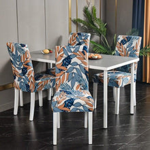 Load image into Gallery viewer, Marble Printed Stretch Chair Cover For Dining Room Office Banquet Chair Protector Elastic Material Armchair Cover Chair Cover Chair Slipcover Marble Background Texture Parson Chair