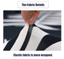 将图片加载到图库查看器,Geometric Sofa Covers Stretch Plaid Sofa Slipcovers for Living Room Elastic Sofa Cover Couch Armchair Cover Towel 1 2 3 4 Seater Slipcover For Sofas Loveseat Armchair Living Room Universal Furniture