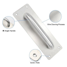 Load image into Gallery viewer, Large Size Door Handle Stainless Steel Furniture Handles Door Knob Pull Handle Stainless Steel Flush Concealed Furniture Handle for Door Drawer Cupboard Cabinet Sliding Door