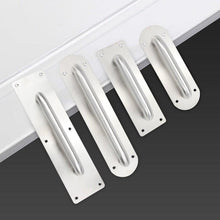 Load image into Gallery viewer, Large Size Door Handle Stainless Steel Furniture Handles Door Knob Pull Handle Stainless Steel Flush Concealed Furniture Handle for Door Drawer Cupboard Cabinet Sliding Door