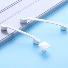 Load image into Gallery viewer, Handles Drawer Cabinet Furniture Kitchen Handles For Cabinet Knob Door Drawer Furniture Kitchen Knob Simplicity White Stainless Steel Hollow Tube Bar Drawer Pulls Cupboard Knob For Kitchen Furniture Hardware
