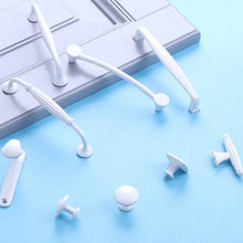 Load image into Gallery viewer, Handles Drawer Cabinet Furniture Kitchen Handles For Cabinet Knob Door Drawer Furniture Kitchen Knob Simplicity White Stainless Steel Hollow Tube Bar Drawer Pulls Cupboard Knob For Kitchen Furniture Hardware