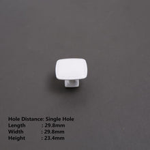 Load image into Gallery viewer, Handles Drawer Cabinet Furniture Kitchen Handles For Cabinet Knob Door Drawer Furniture Kitchen Knob Simplicity White Stainless Steel Hollow Tube Bar Drawer Pulls Cupboard Knob For Kitchen Furniture Hardware