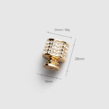 将图片加载到图库查看器,Gold Luxury Door Handles Zinc Alloy Cabinet Handle Drawer Knobs European Wardrobe Pulls Kitchen Furniture Handle Wardrobe Drawer Dresser Closet Furniture Door Handles Knobs Kitchen Office Home Hardware