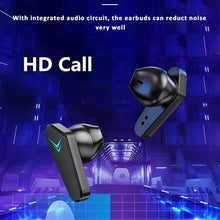 Load image into Gallery viewer, Bluetooth Game Headset Mobile Game 65ms Low Latency Chicken Winner True Wireless Earbuds with Mic Gaming Bluetooth Headphones Touch Control Eating Competitive Stereo Noise Reduction Earphones With Mic