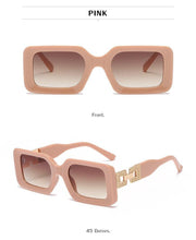 Load image into Gallery viewer, Small Size Rectangle Shape Sunglasses For Women & Men New Retro Style Square Branded Design New Fashionable Hip Hop Sun Glasses For Female