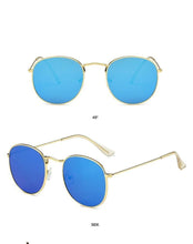 Load image into Gallery viewer, Small Round Polarized Sunglasses Retro Men Women Round Shape Sunglasses For Women New Branded Designer Eyeglasses For Women/Men New Elegant Small Frame Round Glasses