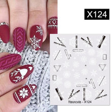 将图片加载到图库查看器,Sliver Bronzing Christmas Slider Nail Art 3D Decals Decoration Snowflake Nail Art Sticker Manicures Transfer Foil Xmas Gift Nails Snowflake Nail Art Stickers Decals Christmas Nail 3D Self Adhesive Nail Stickers for Acrylic Nails Snowflake