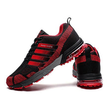 Load image into Gallery viewer, Running Mens Sport Elegant Sneakers Air Cushion Sneakers Lace Up Low Top Jogging Shoes Man Athletic Footwear Breathable Comfortable Athletic Running Sneakers