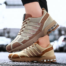 Load image into Gallery viewer, Running Mens Sport Elegant Sneakers Air Cushion Sneakers Lace Up Low Top Jogging Shoes Man Athletic Footwear Breathable Comfortable Athletic Running Sneakers
