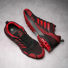 Load image into Gallery viewer, Running Mens Sport Elegant Sneakers Air Cushion Sneakers Lace Up Low Top Jogging Shoes Man Athletic Footwear Breathable Comfortable Athletic Running Sneakers