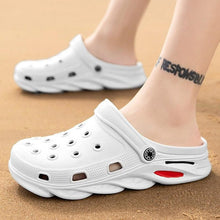 Load image into Gallery viewer, Outdoor Sandals Soft Sole Beach Shoes Mens And Womens The Same Style Suitable For Summer Platform Slippers Men Sports Sandals Men Outdoor Indoor Slippers Lightweight Sandals