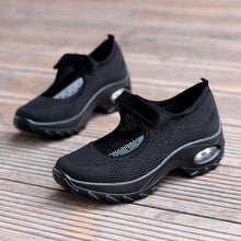 Load image into Gallery viewer, New Air Cushion Flat Shoes Women Mesh Sneakers Breathable Women Shoes Increase Casual Shoes Air Cushion Woman Mesh Sneakers Breathable Flats Womens Shoes