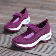 Load image into Gallery viewer, New Air Cushion Flat Shoes Women Mesh Sneakers Breathable Women Shoes Increase Casual Shoes Air Cushion Woman Mesh Sneakers Breathable Flats Womens Shoes