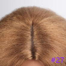 将图片加载到图库查看器,Long Kinky Straight Synthetic Wigs for Black Women Black Brown Blonde Ginger Red White Hair Afro Wigs Synthetic Hair Wigs For Black Women Cosplay Wigs For Women