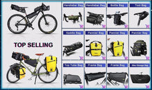 将图片加载到图库查看器,New Handlebar Bag Bicycle Bags Frame Pannier Bag Waterproof Multifunction Portable Shoulder Bag Bike Accessories Multifunction Bike Handlebar Bag Front Bicycle Frame Bag Waterproof Shoulder Bag Handbag Waist Bag