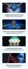 Load image into Gallery viewer, Sports WearableWireless Headphones Fast Conecting Music Sweatproof Wireless Earbuds Smart LED Display Bluetooth Earphones HD Call Headphone With Microphone Touch Control Waterproof Headset With Charging Case 300mAH