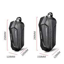 Load image into Gallery viewer, Electric Scooter Front Bag Waterproof EVA Hard Shell Bags Reflective Handlebar Hanging Bag Storage Bag Hard Shell Waterproof Scooter Storage Bag For Kick Scooters Folding Bike