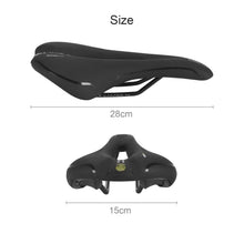 Load image into Gallery viewer, Hollow Comfort Bicycle Saddle Breathable Seat Cushion Shockproof Waterproof Ergonomics Road Bike Saddle Waterproof Replacement Bicycle Seats Comfortable Memory Foam Bikes Saddle Universal Fit For Bikes Road Bikes