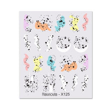 将图片加载到图库查看器,Cool Geometrics Pattern Water Decals Stickers Flower Leaves Slider For Nails Spring Summer Nail Art Decoration Tattoos Women Nail Art Stickers Water Transfer Decals Design Nail Art Supplies Manicure Acrylic Nail Foil Stencils Decorations