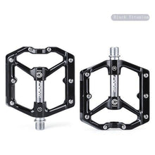 将图片加载到图库查看器,Pedals Bicycle Aluminum Pedal Mountain Urban Road Parts Sealed Bearing Flat Platform All-Round Pedals Bike Accessories Advanced 4 Bearings Mountain Bike Pedals Platform Bicycle Flat Alloy Pedals