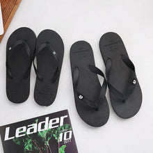 将图片加载到图库查看器,Simple Colors Comfortable Slippers Flip Flop Women Summer Fashion Casual Non-Slip Couple Flip Flops Breathable Beach Flip Flops For Women Summer Beach Slide Sandals