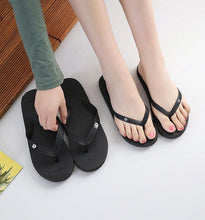 将图片加载到图库查看器,Simple Colors Comfortable Slippers Flip Flop Women Summer Fashion Casual Non-Slip Couple Flip Flops Breathable Beach Flip Flops For Women Summer Beach Slide Sandals