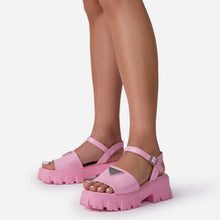 将图片加载到图库查看器,Platform Women's Sandals Summer Fashion Women Beach Classic Sandal Comfortable Beach Pool Platforms Sandals With Buckle Open Toe Ankle Strap Thick-Soled Casual Women's Shoes