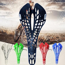 将图片加载到图库查看器,Lightweight Bicycle Front Seat Mat Bike Saddle Bicycle Seat Cushion Pad Breathable Soft Spider Web Saddle Cycling Bicycle Hollow Seat Saddle Comfy Ultra Light Mountain Bike Road Bicycle Saddle