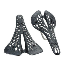 将图片加载到图库查看器,Lightweight Bicycle Front Seat Mat Bike Saddle Bicycle Seat Cushion Pad Breathable Soft Spider Web Saddle Cycling Bicycle Hollow Seat Saddle Comfy Ultra Light Mountain Bike Road Bicycle Saddle