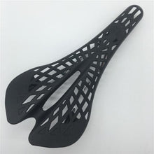 将图片加载到图库查看器,Lightweight Bicycle Front Seat Mat Bike Saddle Bicycle Seat Cushion Pad Breathable Soft Spider Web Saddle Cycling Bicycle Hollow Seat Saddle Comfy Ultra Light Mountain Bike Road Bicycle Saddle