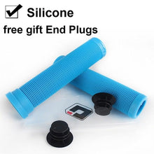将图片加载到图库查看器,Silicone Bicycle Grips Road Bike Handlebar Grip With Rubber Handle Bar End Plug Bicycle Silicone Foam Grips Memory Foam Technology And Ergonomic Design Anti-Slip Shockproof And Weather Resistant Bicycle Handles