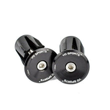 将图片加载到图库查看器,Mini Lightweight Lock Mountain Bicycle Grip Handlebar End Cap Handle Bar Grips End Plugs Mountain Bike Road Bicycle One Pair Bike Handlebar End Plugs Aluminum Alloy Expansion Handlebar Grips Cap