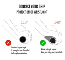 将图片加载到图库查看器,Waterproof Road Bike Horn Handlebar Cover Anti-Slip Handle Bar Grip Bicycle Accessories Mountain Bike Silicone Handlebar Grips Ergonomic Desgin With Bilaterally Locking Ring Non-Slip For Standard Bike