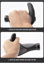 将图片加载到图库查看器,Waterproof Road Bike Horn Handlebar Cover Anti-Slip Handle Bar Grip Bicycle Accessories Mountain Bike Silicone Handlebar Grips Ergonomic Desgin With Bilaterally Locking Ring Non-Slip For Standard Bike