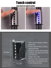 Load image into Gallery viewer, Rear Lamp Smart Bike Wireless Remote Turn Signal Lights Bicycle LED Taillight Personal Bicycle LED Rechargeable USB Bicycle Tail Light Wireless Remote Control Back Bike Light For Night Riding Safety Warning Cycling Lights