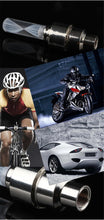 Load image into Gallery viewer, LED Neon Bike Wheel Tire Light Valve Dust Cap Spoke Light For Bicycle Cycling Warning Light Bicycle Flash Cap Light Bike Tire Wheel Valve Cap For Front And Rear Wheel Bicycle Motorcycle Tire Colorful Design