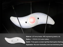 将图片加载到图库查看器,Waterproof Bicycle Spoke Light Willow Shape LED Bike Wheel Light Outdoor Cycling Lights LED Bicycle Spoke Light Visibility Safety Bike Light Outdoor Bicycle Tire Safety Light Bike Spoke Decorations