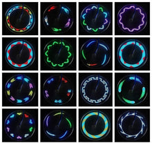 Load image into Gallery viewer, 1PC Bike Spoke Light Mini LED Bicycle Wheel Decorative Tire Valve Caps Lamp Cycling Warning Lights LED Bicycle Wheel Lights Neon Flashing Lamp Glow In The Dark Cool Safe Accessories