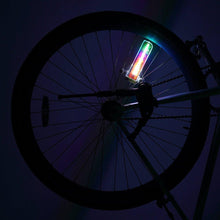 Load image into Gallery viewer, Bicycle Motorcycle Tire Wheel Lights LED Flash Spoke Light Lamp Outdoor Cycling Lights For 24 Inches Wheel LED Outdoor Bicycle Tire Safety Light Bike Spoke Decorations Glow Light In Dark Bike Accessories