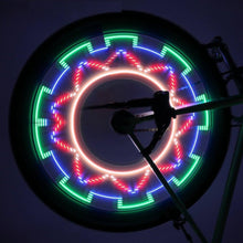 Load image into Gallery viewer, Bicycle Motorcycle Tire Wheel Lights LED Flash Spoke Light Lamp Outdoor Cycling Lights For 24 Inches Wheel LED Outdoor Bicycle Tire Safety Light Bike Spoke Decorations Glow Light In Dark Bike Accessories
