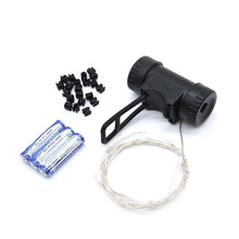将图片加载到图库查看器,Fashion Durable Bicycle Spoke Light Bike Tire Wind Wheel Lights Flash Spoke Ribbon Light Lamp Outdoor Night Cycling Lights Bike Wheel Spoke Light Waterproof Bright Bicycle Light Strip