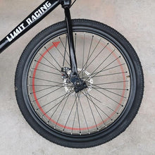 将图片加载到图库查看器,Fashion Durable Bicycle Spoke Light Bike Tire Wind Wheel Lights Flash Spoke Ribbon Light Lamp Outdoor Night Cycling Lights Bike Wheel Spoke Light Waterproof Bright Bicycle Light Strip