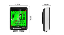 Load image into Gallery viewer, New Wireless Bicycle Computer Heart Rate Monitor Automatically Wake Up Backlit Speedometer Code Table Odometer Wireless Waterproof Cycle Bike Computer With LCD Display And Multi-Functions