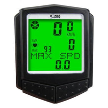 Load image into Gallery viewer, New Wireless Bicycle Computer Heart Rate Monitor Automatically Wake Up Backlit Speedometer Code Table Odometer Wireless Waterproof Cycle Bike Computer With LCD Display And Multi-Functions