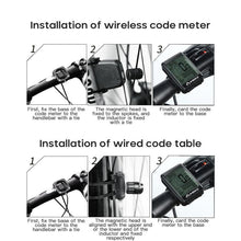 将图片加载到图库查看器,LCD Bike Code Meter Wired Wireless Mountain Bike Speedometer Bicycle Odometer Cycling Multifunctional And Waterproof Smart Backlight HD Digital LCD Big Display Auto Power Off And Wake-up Speedometer