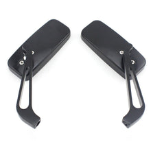 Load image into Gallery viewer, Universal Handlebar Mirrors Aluminum Bicycle Rearview Mirrors Anti-Glare Reflector Mountain Bike Bicycle Motorcycle Mirror Glass Lens Bar End Mountain Bicycle Mirror Adjustable Bike Glass Mirror Rotatable Safe Rearview